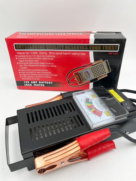 تستر باتری و دینام انالوگ ۱۲۰ امپر