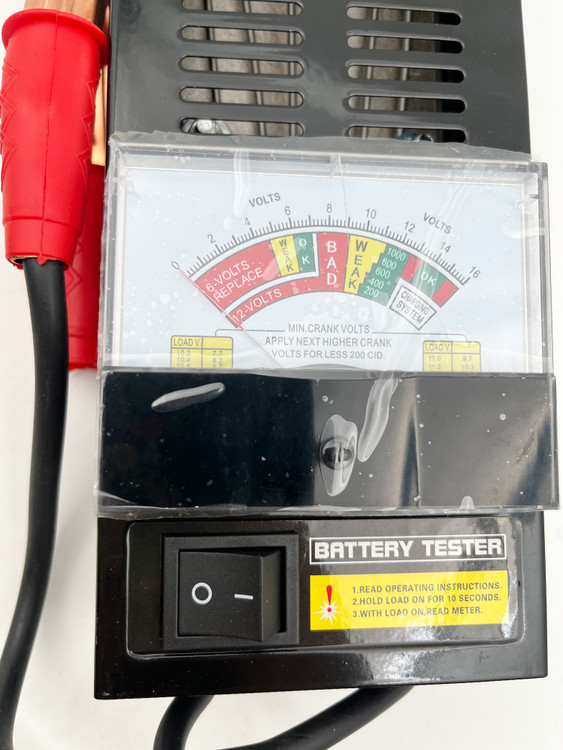 تستر باتری و دینام انالوگ ۱۲۰ امپر