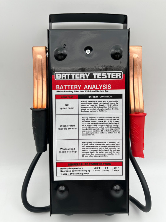 تستر باتری و دینام انالوگ ۱۲۰ امپر