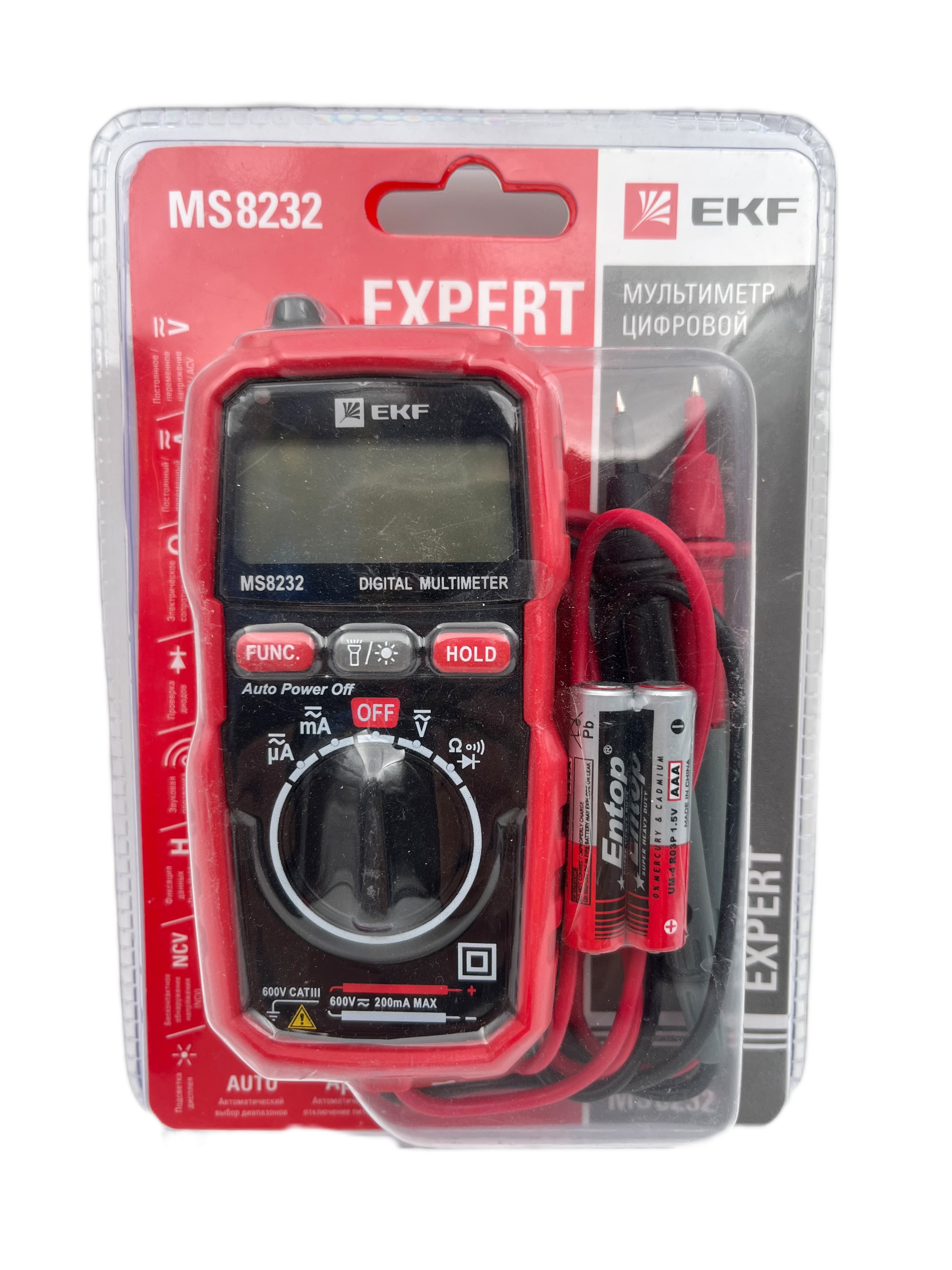 مولتی متر دیجیتال ekf مدل MS8232