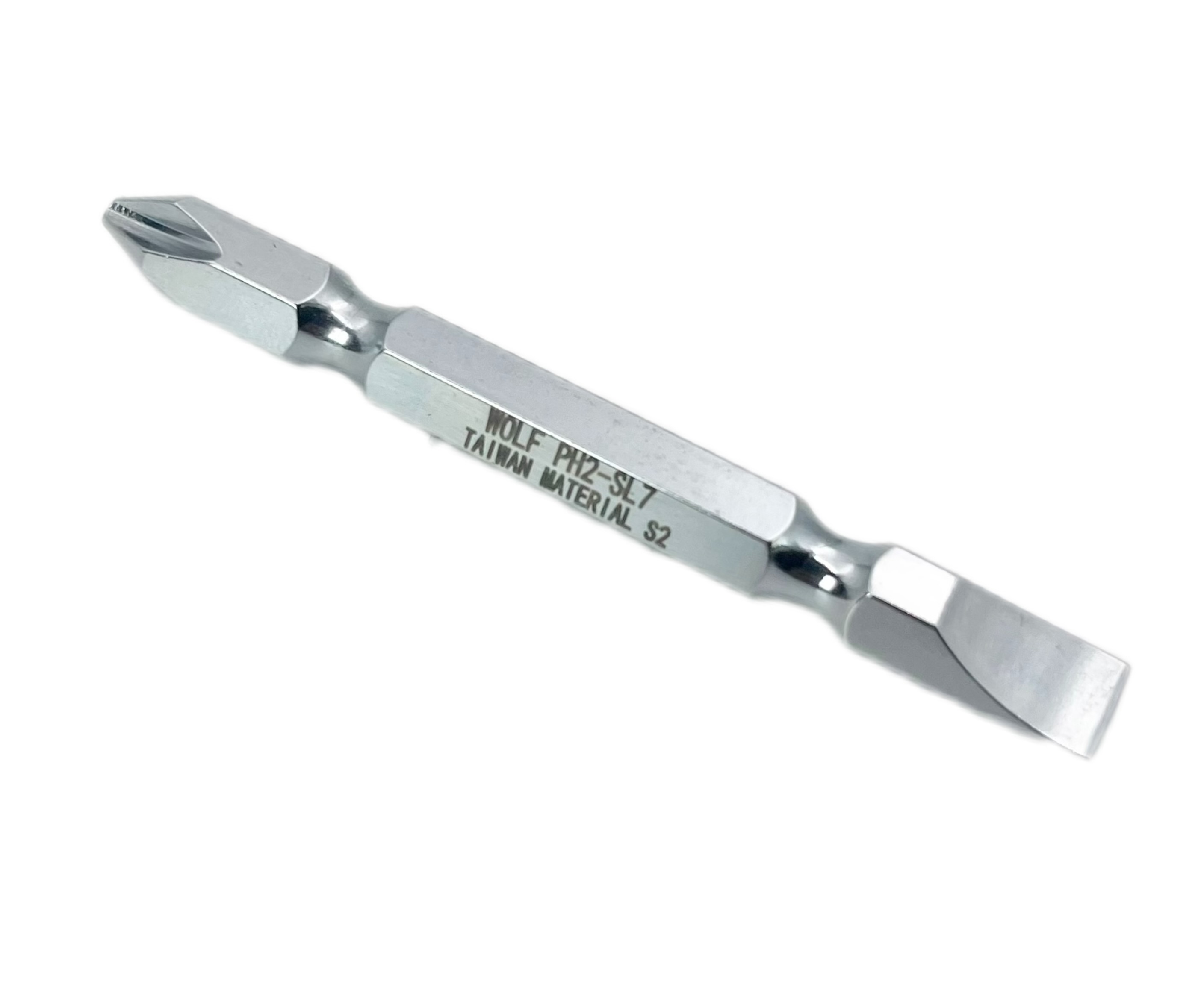 سر پیچ گوشتی  یکسر دوسو یکسر چهارسو PH2-SL7 ولف